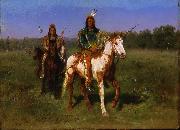 Rosa Bonheur, Mounted Indians Carrying Spears